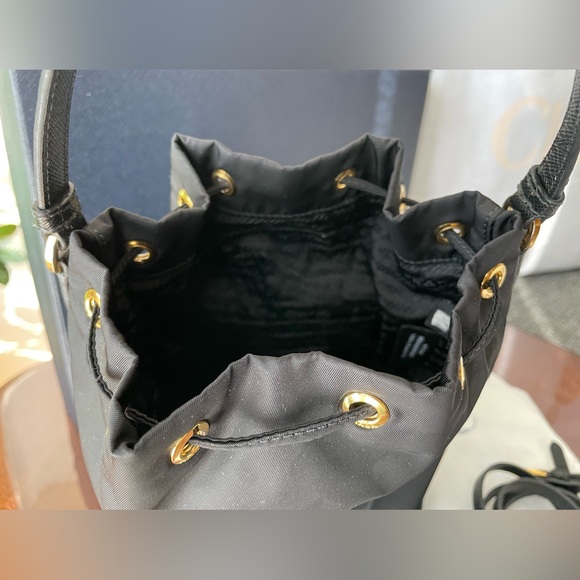 Prada Duet Re-Nylon bucket bag $1,890 - Picture 10 of 16